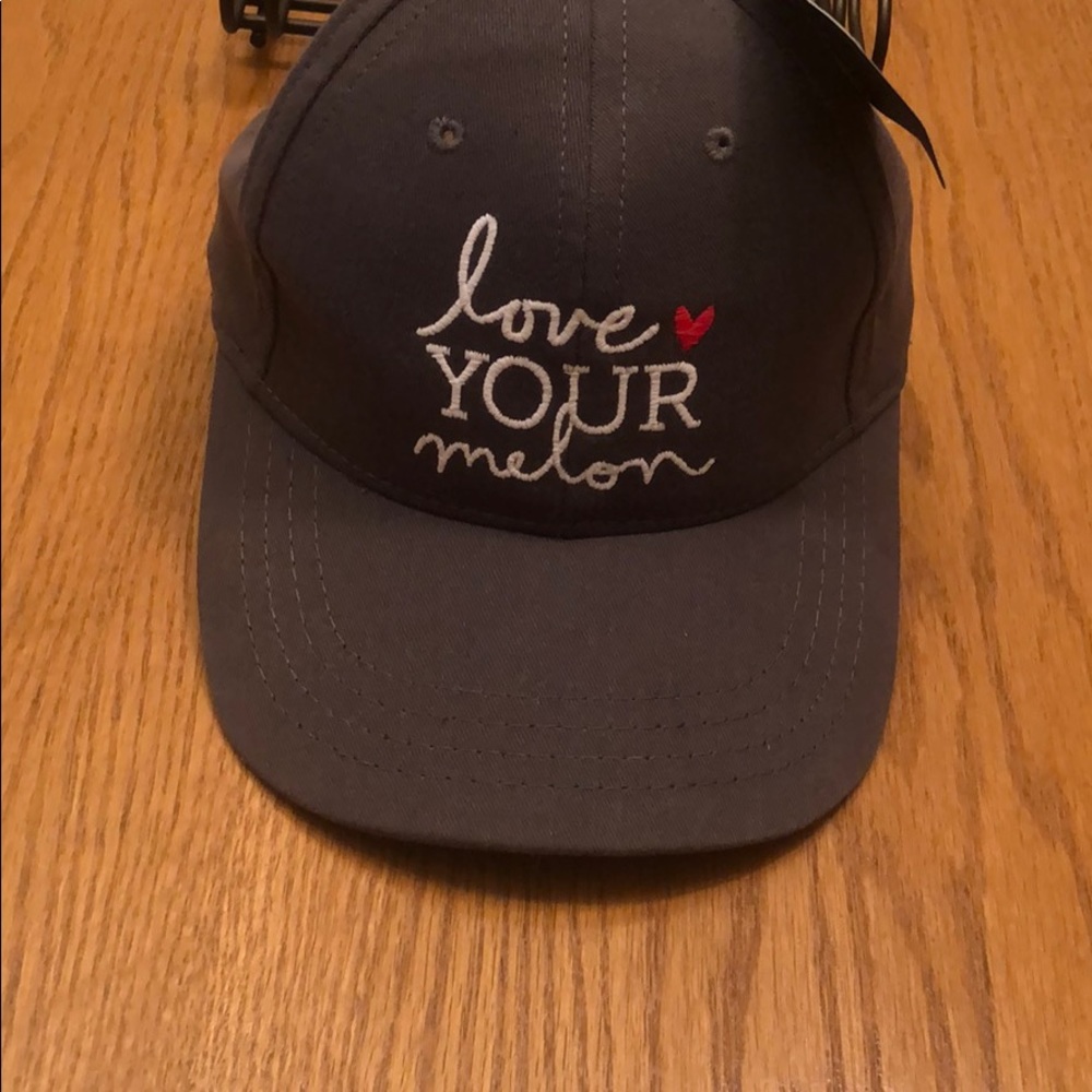 Gray love your melon hat